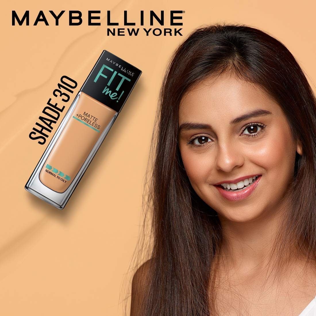 Maybelline Fit Me Matteporeless Foundation 310 Sun Beige