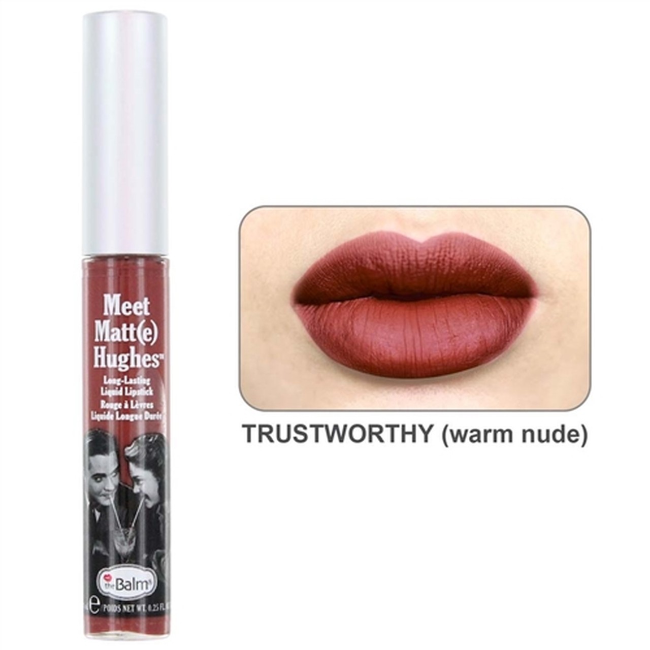 The Balm Meet Matt(e) Hughes Liquid Lipstick - Trustworthy