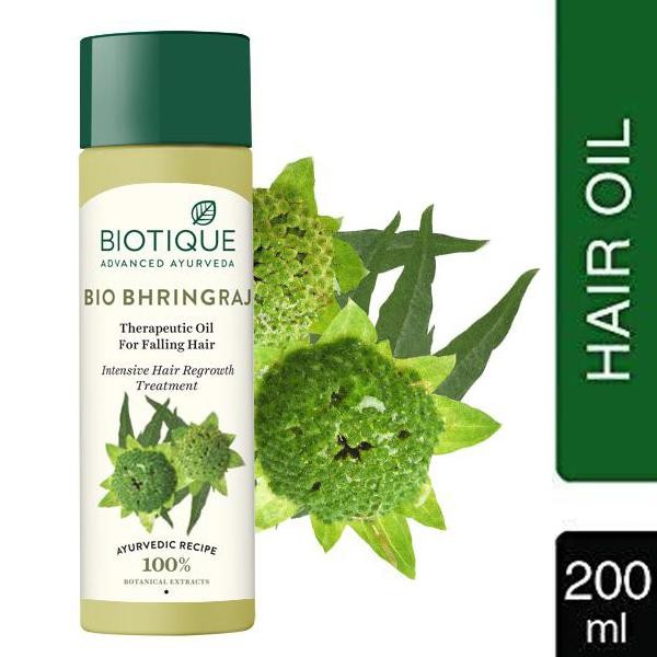 Biotique Bio Bhringraj Therapeutic Oil For Falling Hair - 200 Ml